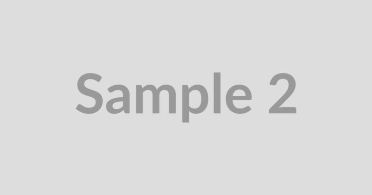 Sample image 2 featured